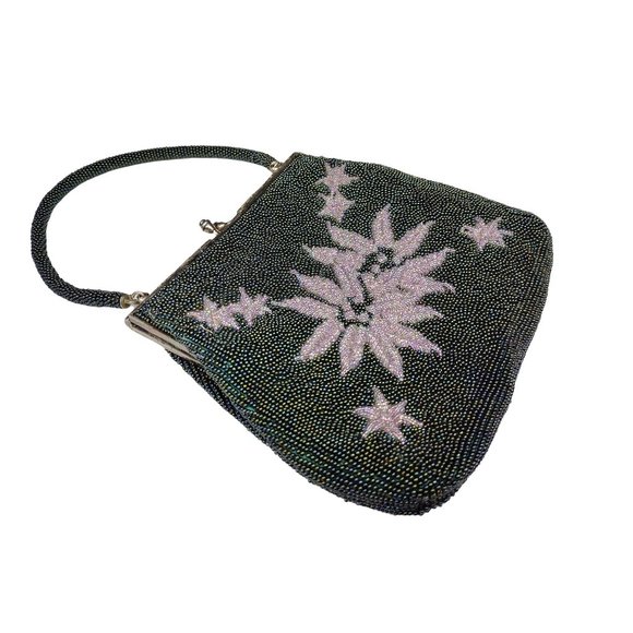 Vintage Beaded Hand Purse - Picture 2 of 13